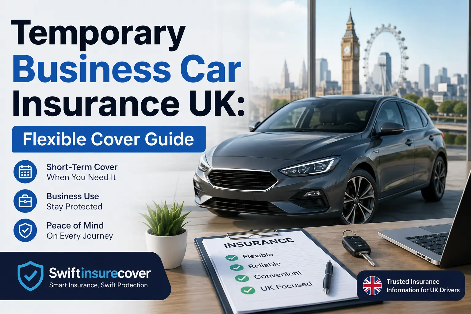 Temporary Business Car Insurance UK: Flexible Cover Guide 